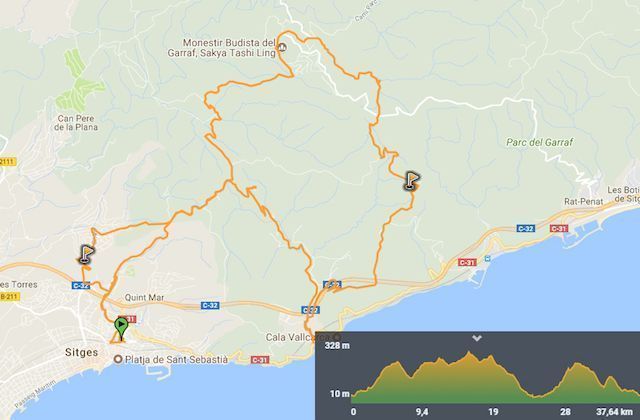 Sitges-mapa